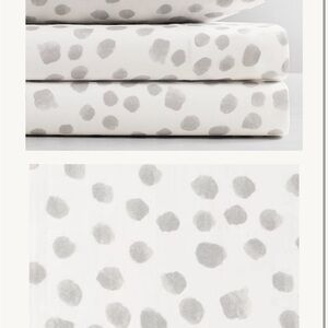 Watercolor dot Bedding Set